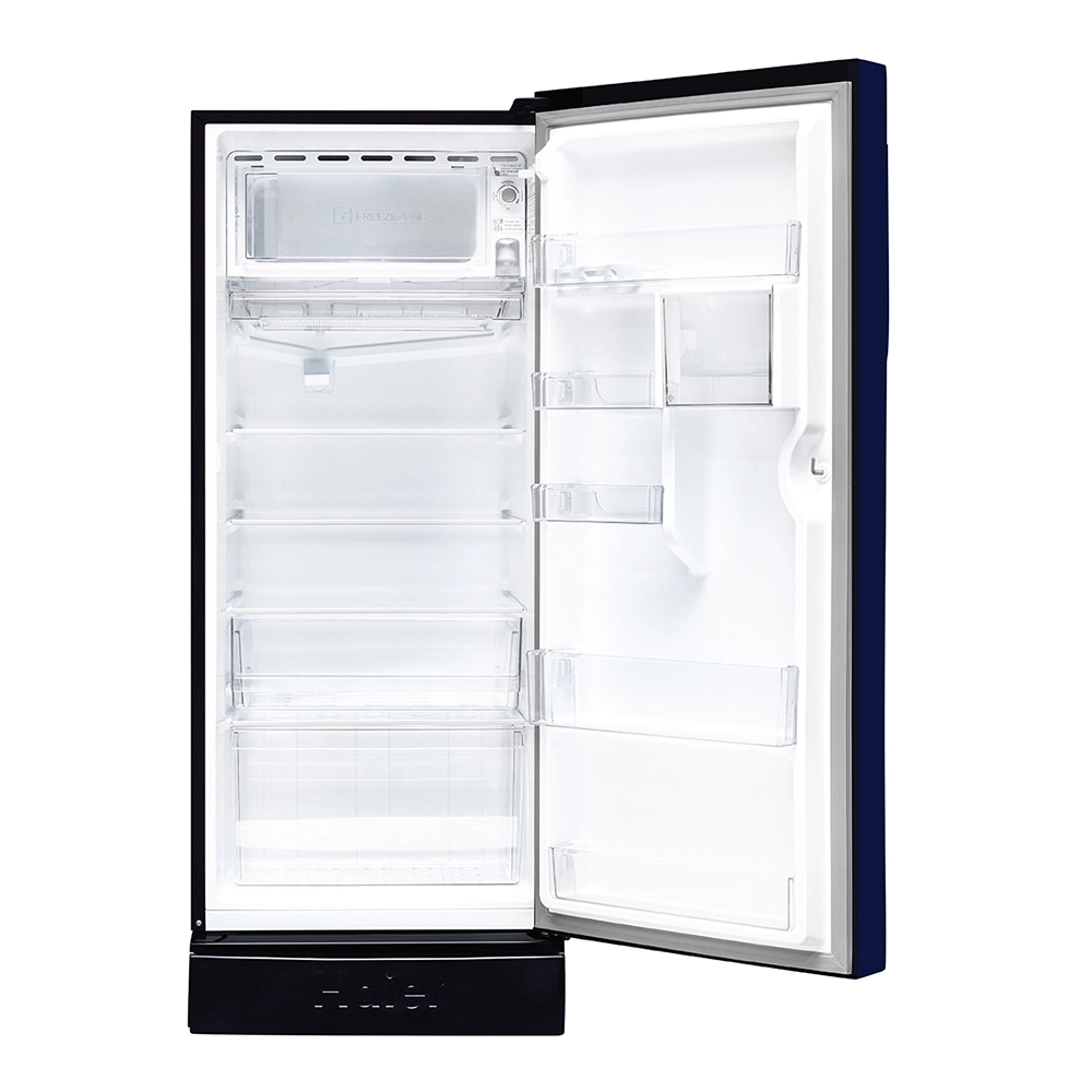 Haier 190L 5 Star Direct Cool Single Door Refrigerator with Toughened Glass Shelf - HRD-2105PMD-P